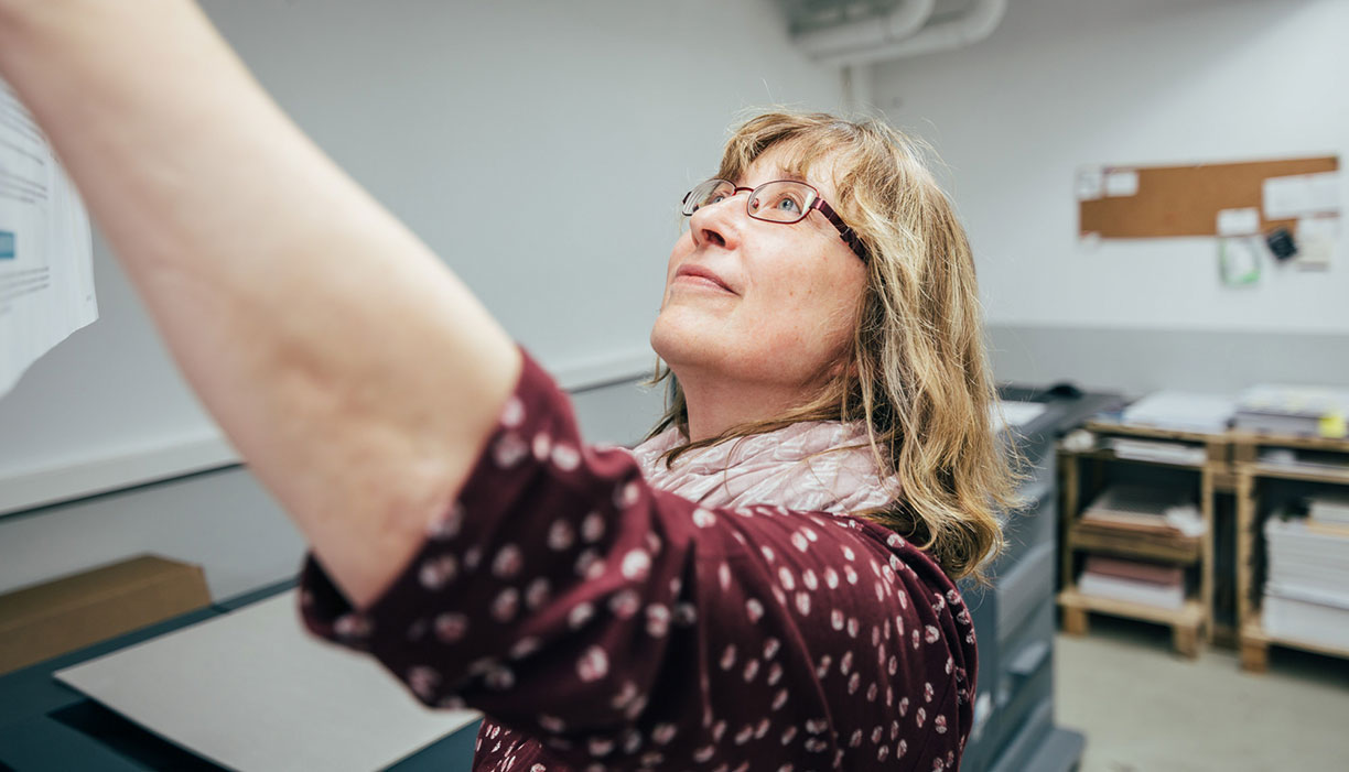 Qualitätskontrolle Digitaldruck